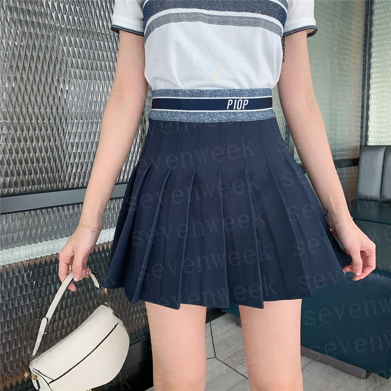 High Waist Pleated Skirts Womens Dresses Waist Letter Print Short Skirt Fashion Brand Ladies Dress, Blue letter
High Waist Pleated Skirts Womens Dresses Waist Letter Print Short Skirt Fashion Brand Ladies Dress, Blue letter