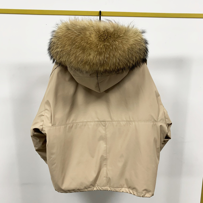 2021 Large Raccoon Fur Women Coat Winter Thick 90% White Duck Parka Female Hooded Loose Down Jacket Outerwear Aibk, Black
2021 Large Raccoon Fur Women Coat Winter Thick 90% White Duck Parka Female Hooded Loose Down Jacket Outerwear Aibk, Black