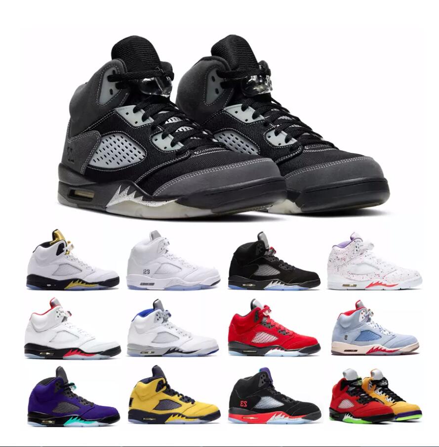 2022 Men Jumpman 5s 5 Basketball Shoes Shattered Backboard Oreo Racer Blue Jade Horizon Bluebird Raging Bull White Cement Black Metallic Sports Trainers, 01
2022 Men Jumpman 5s 5 Basketball Shoes Shattered Backboard Oreo Racer Blue Jade Horizon Bluebird Raging Bull White Cement Black Metallic Sports Trainers, 01