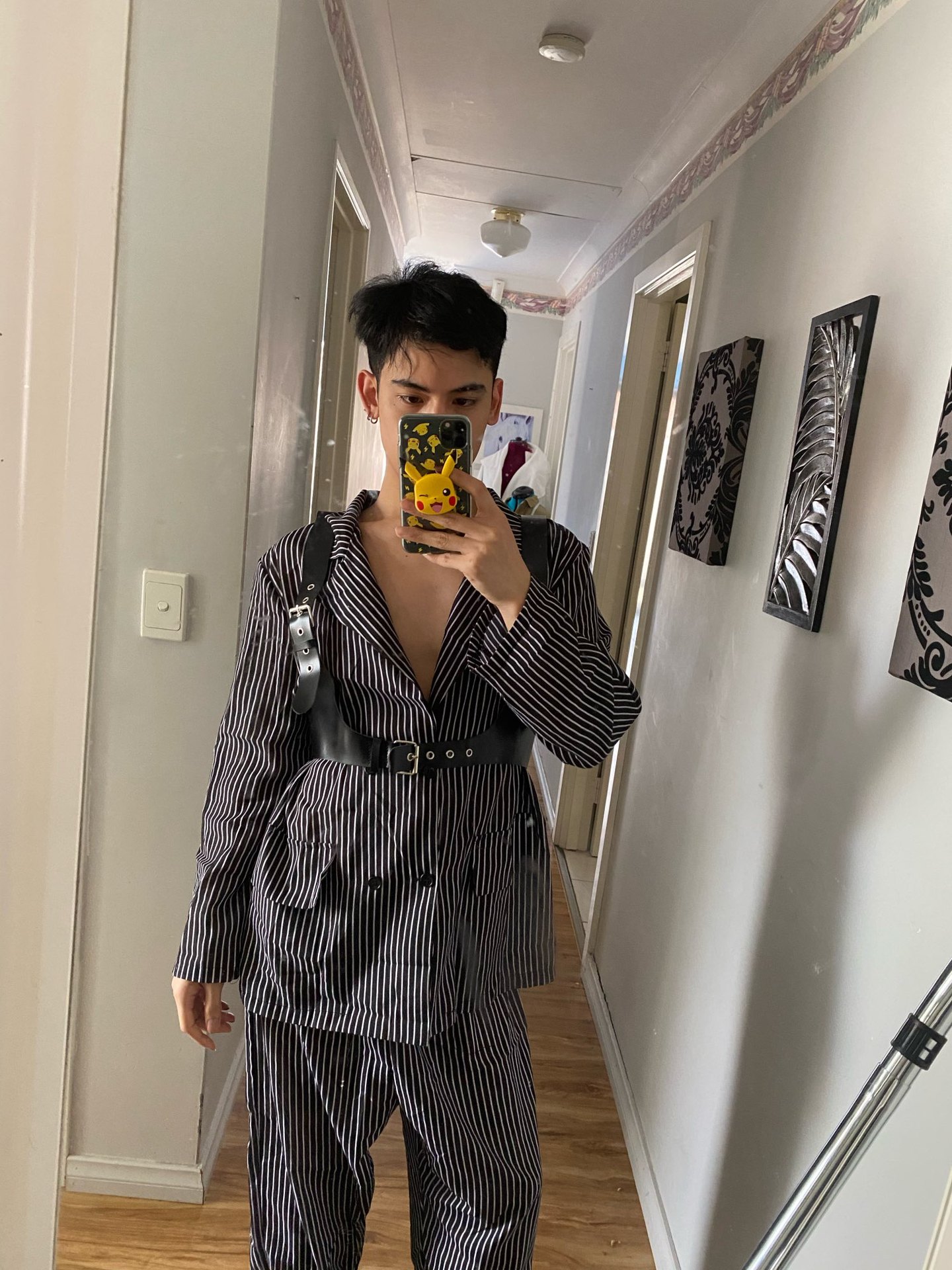 2021 New Spring Summer Pu Leather Black Buckle Personality Women Wide Strap Belt Fashion Tide All-match