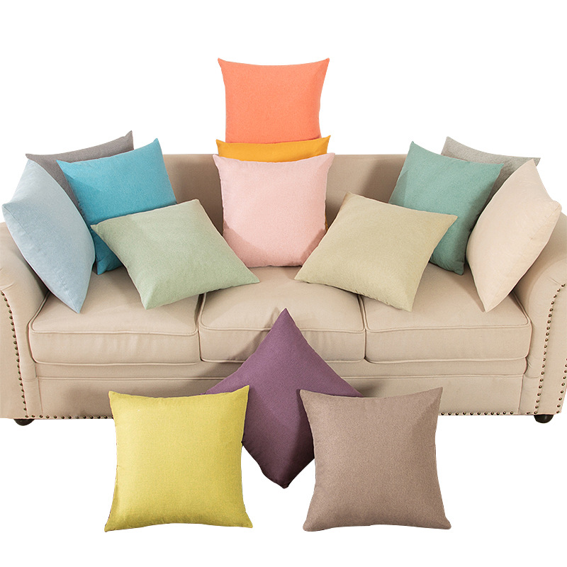 pillow case solid color creative home decor furnishing car bedside cushion linen sofa
pillow case solid color creative home decor furnishing car bedside cushion linen sofa