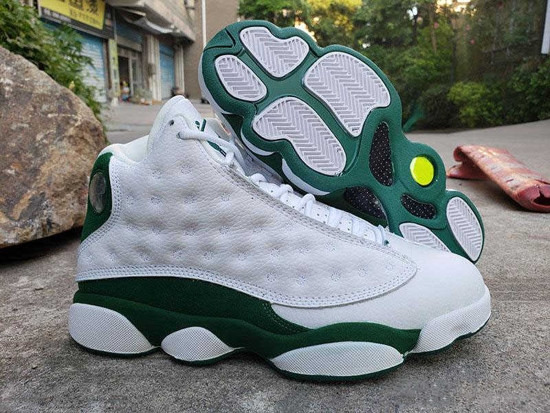 Cheap J13 Ray Allen PE Lucky Green Men basketball shoes 414571-125 good quality 13s White Black sport designer trainers sneakers size 8-13, As picture
Cheap J13 Ray Allen PE Lucky Green Men basketball shoes 414571-125 good quality 13s White Black sport designer trainers sneakers size 8-13, As picture
