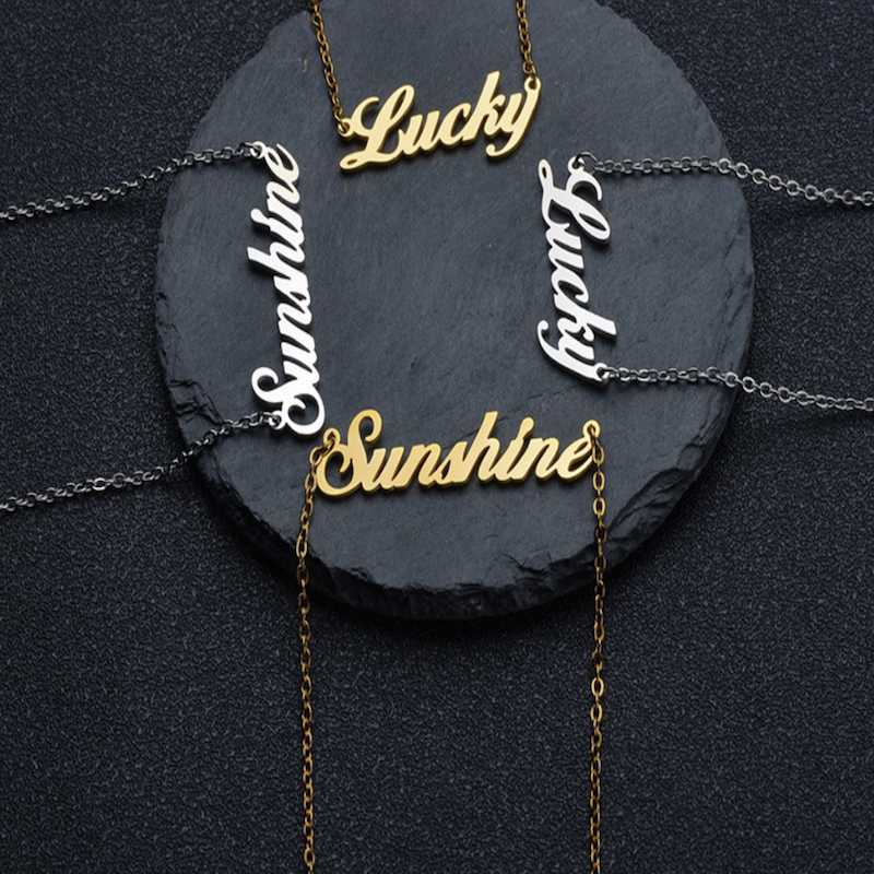 Chains Simple Temperament Web Celebrity Letters Lucky Lady Collarbone Chain Sunshine Woman Necklace Birthday Gift, Silver
Chains Simple Temperament Web Celebrity Letters Lucky Lady Collarbone Chain Sunshine Woman Necklace Birthday Gift, Silver