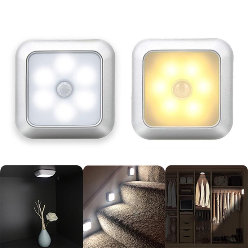 Night Lights Intelligent LED Motion Sensor Light Staircase Cabinet Battery Powered Bathroom Bedside Corridor Lamps
Night Lights Intelligent LED Motion Sensor Light Staircase Cabinet Battery Powered Bathroom Bedside Corridor Lamps