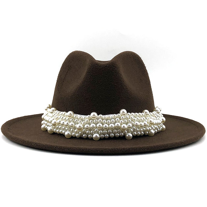 British Style Fashionable Elegant Fedora Hat Pearl Top Hat Broad-Brimmed Womens Woolen 56-58-60cm, Red
British Style Fashionable Elegant Fedora Hat Pearl Top Hat Broad-Brimmed Womens Woolen 56-58-60cm, Red