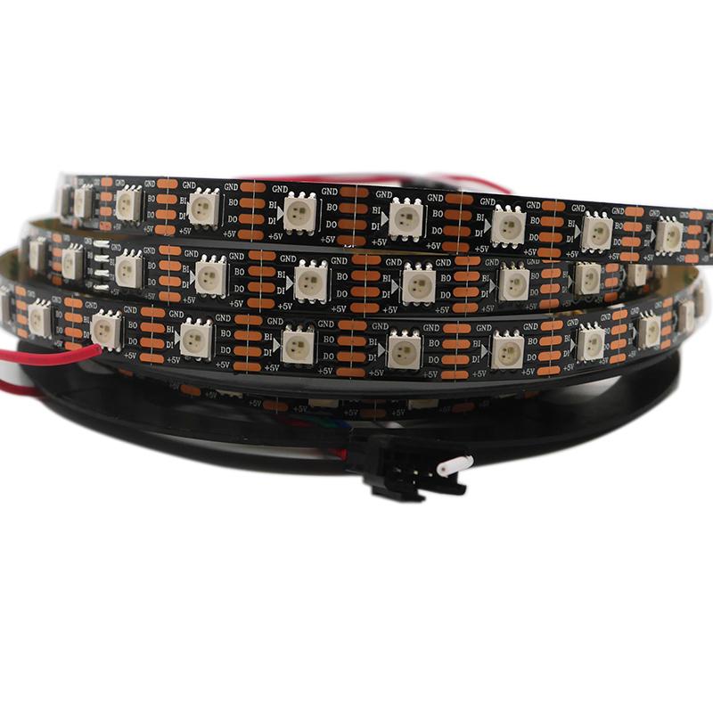Strips 1m/2m/3m/4m/5m WS2813 Smart LED Strip DC5V WS2812B Updated RGB Light Lamp Tape 30/60 Pixels/leds/m Addressable Dual-signal
Strips 1m/2m/3m/4m/5m WS2813 Smart LED Strip DC5V WS2812B Updated RGB Light Lamp Tape 30/60 Pixels/leds/m Addressable Dual-signal