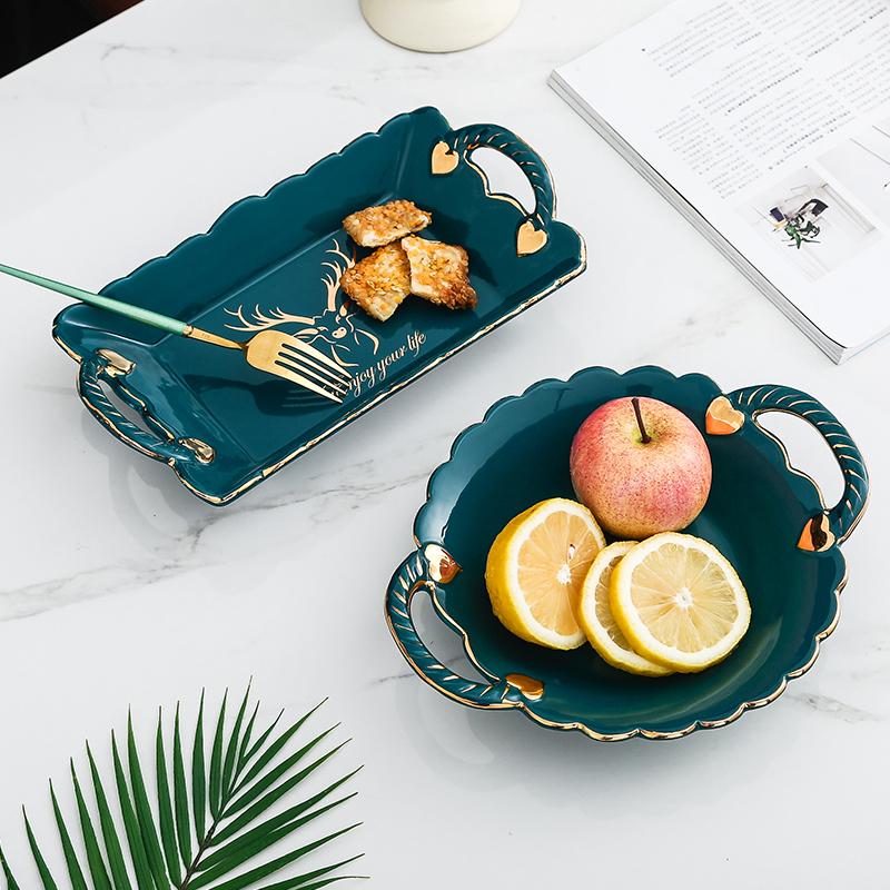 Dishes & Plates Creative Ceramic Crafts Square Green Fruit Storage Tray Nordic Style Home Decor Accessories Kitchen Tableware Ornamen
Dishes & Plates Creative Ceramic Crafts Square Green Fruit Storage Tray Nordic Style Home Decor Accessories Kitchen Tableware Ornamen