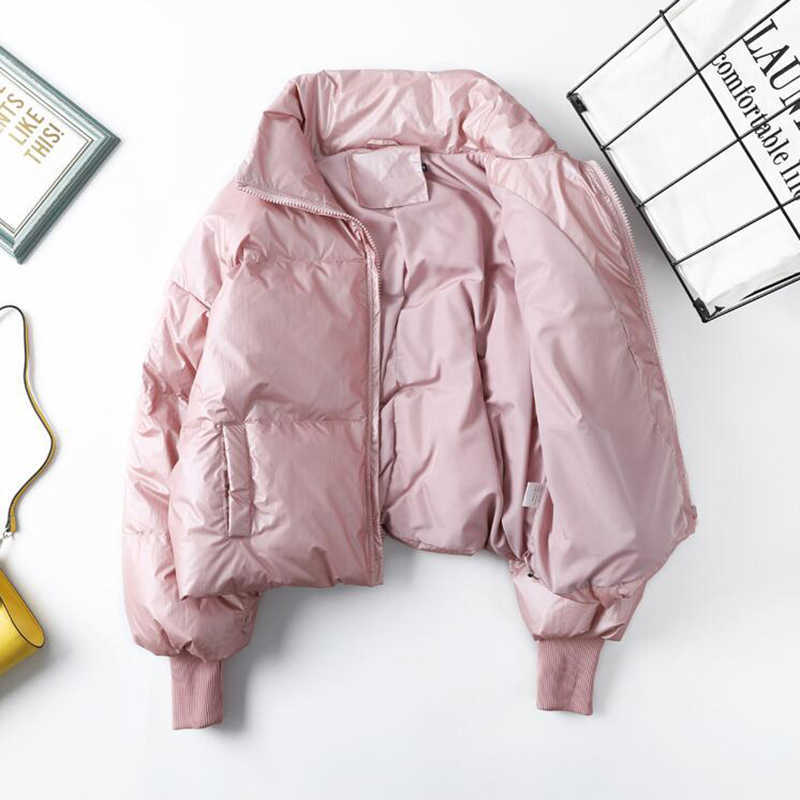 SEDUTMO Winter Women Duck Down Jackets Oversize Coat Short Black Puffer Jacket Casual Autumn Parkas ED916 211013