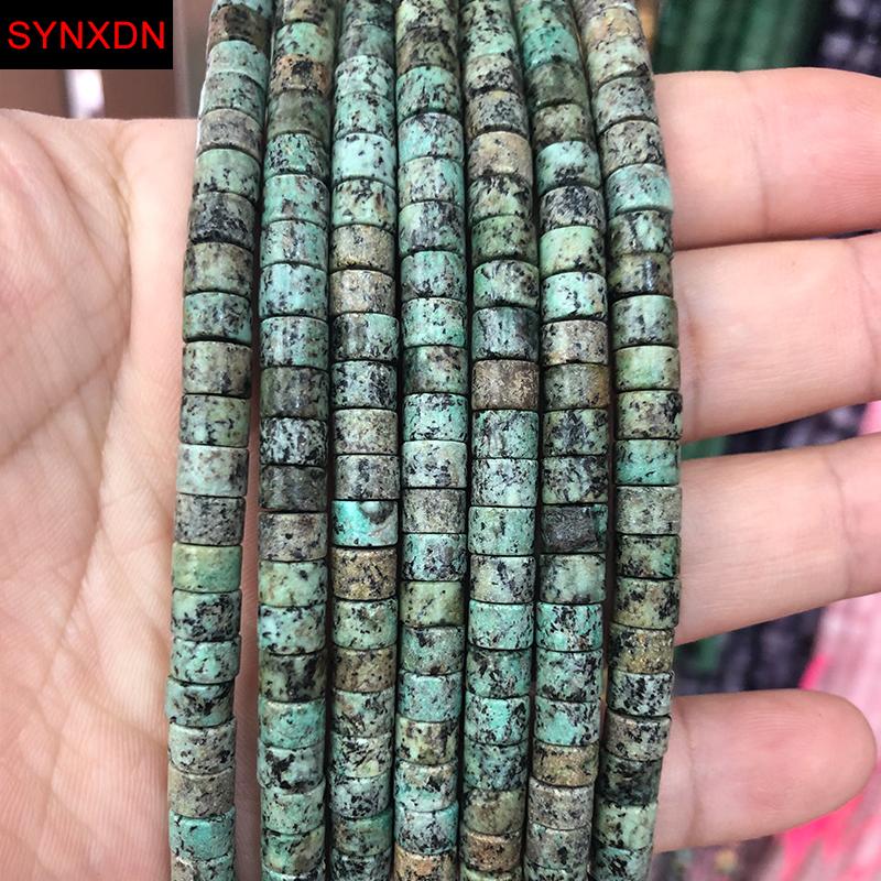 Other 4*6mm Natural Stone Crystal Turquoise Cylindrical Rondelle Loose Spacer Beads For Jewelry Making Diy Bracelets Necklace
Other 4*6mm Natural Stone Crystal Turquoise Cylindrical Rondelle Loose Spacer Beads For Jewelry Making Diy Bracelets Necklace