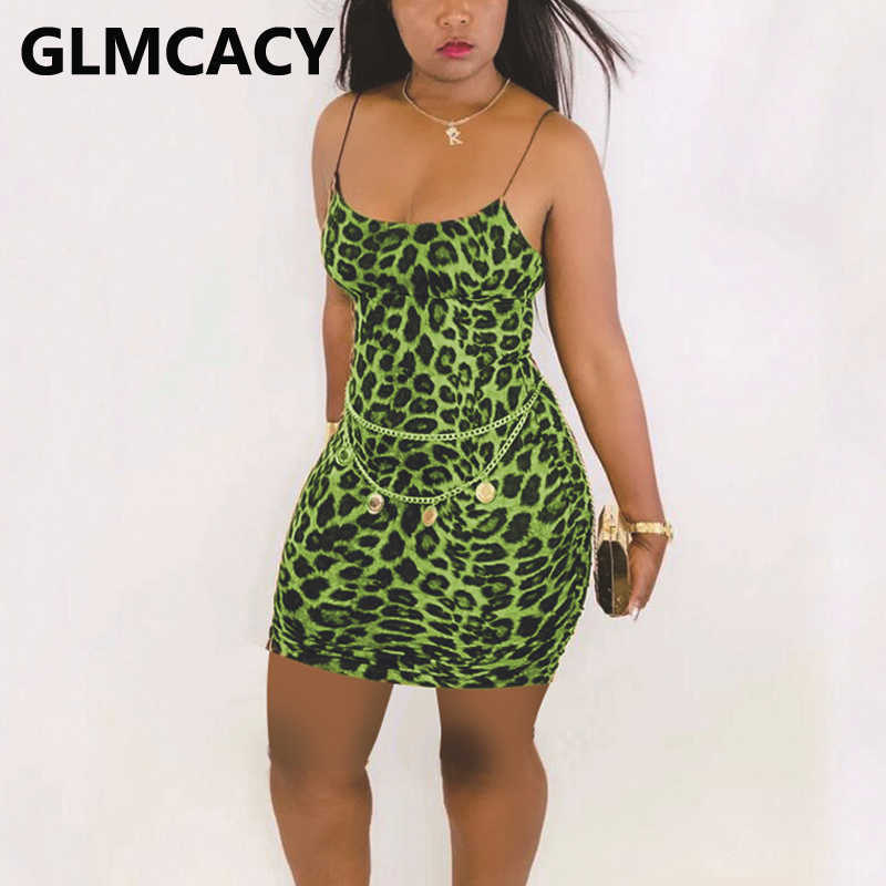 Spaghetti Strap Casual Summer Mini Dress 210702