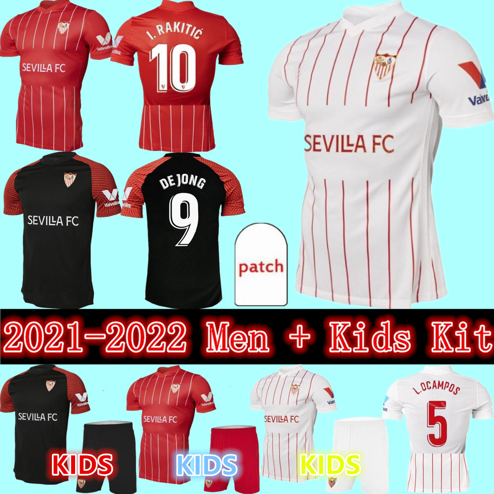 21 22 custom Sevilla FC Soccer Jersey I.RAKITIC PAPU GÓMEZ J.NAVAS 2021 2022 Home away 3rd Football Shirt 9 DE JONG 7 SUSO adult Men Kids kit Uniforms, Adult-home
21 22 custom Sevilla FC Soccer Jersey I.RAKITIC PAPU GÓMEZ J.NAVAS 2021 2022 Home away 3rd Football Shirt 9 DE JONG 7 SUSO adult Men Kids kit Uniforms, Adult-home