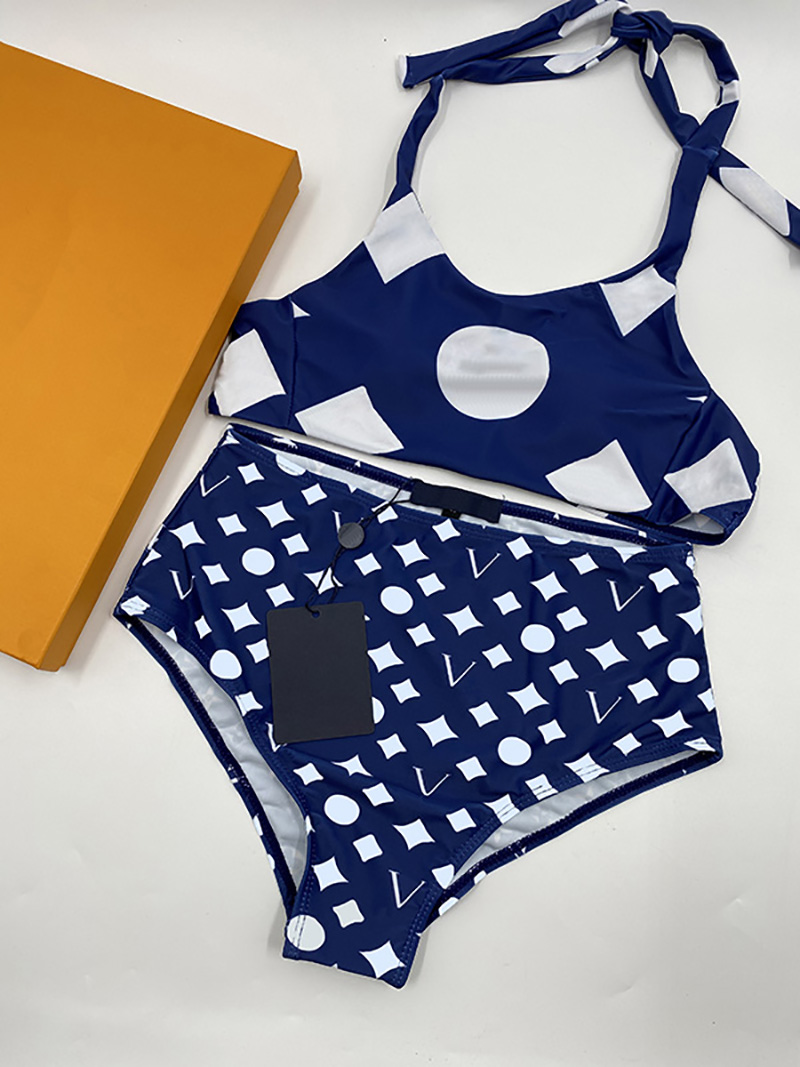 Womens Bikini Set Fashion Strap Swimsuit Letter Print Swimwear Ladies Summer Bikinis 22ss Woman Bathing Suit Beach Clothing, Blue1
Womens Bikini Set Fashion Strap Swimsuit Letter Print Swimwear Ladies Summer Bikinis 22ss Woman Bathing Suit Beach Clothing, Blue1