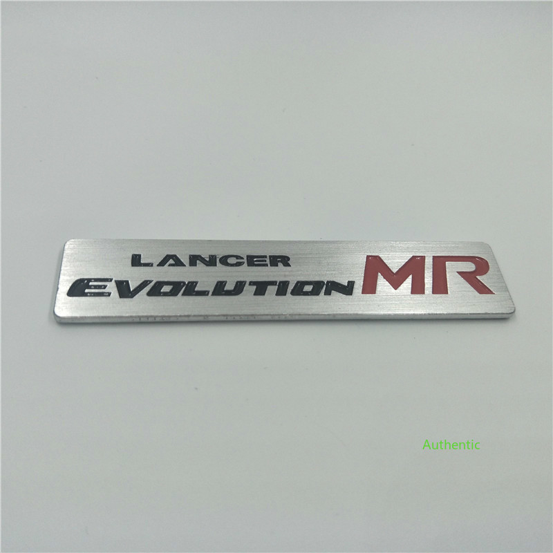 Aluminum Metal Car-styling For Mitsubishi Lancer Evolution X MR Emblem Badge Logo Decal Sticker, Black
Aluminum Metal Car-styling For Mitsubishi Lancer Evolution X MR Emblem Badge Logo Decal Sticker, Black
