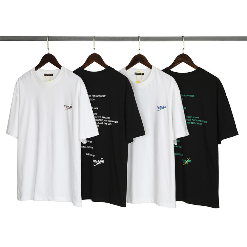 2021 New 2021ss Vujade Kenijima T-shirts Men Women 1:1 Best-quality Slogan Letter Print Short Sleeve t Shirt Clothing Mg7f
2021 New 2021ss Vujade Kenijima T-shirts Men Women 1:1 Best-quality Slogan Letter Print Short Sleeve t Shirt Clothing Mg7f