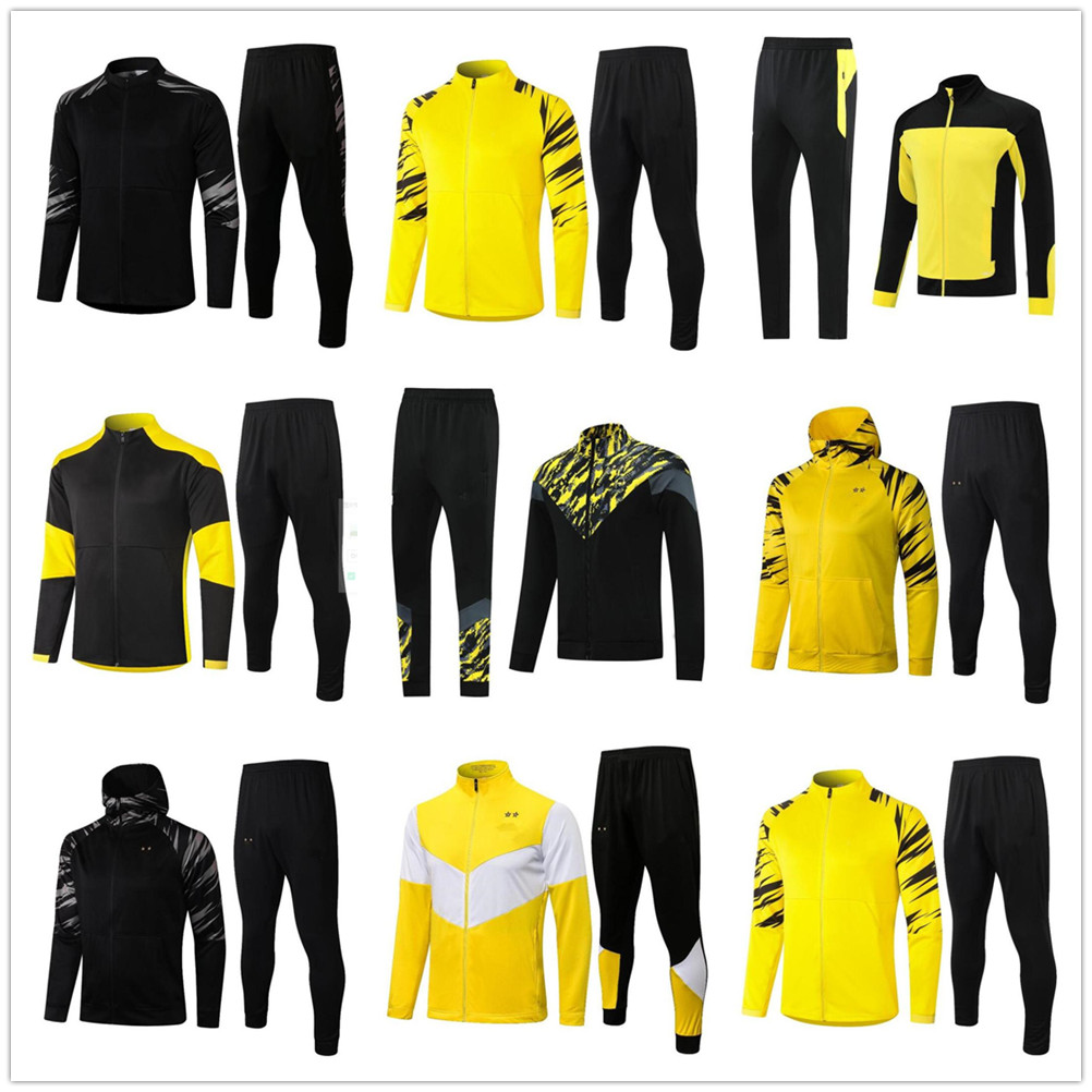 New 21 22 Borussia adult hoodie tracksuit jacket Soccer full long zipper Dortmund 2021 2022 training suit football set Survetement, As shown in illustration
New 21 22 Borussia adult hoodie tracksuit jacket Soccer full long zipper Dortmund 2021 2022 training suit football set Survetement, As shown in illustration