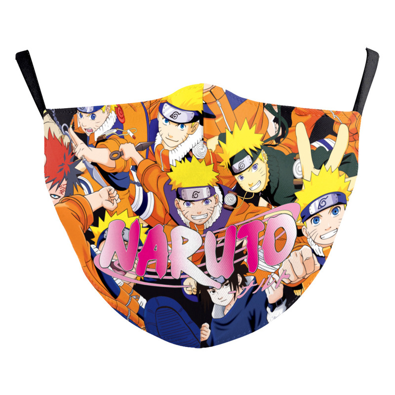Anime Naruto Pattern Printed Masks (No filter) Pack Of 5 Pieces High Quality Comfortable Hygiene Reusable Washable Effective Filtering Dust
Anime Naruto Pattern Printed Masks (No filter) Pack Of 5 Pieces High Quality Comfortable Hygiene Reusable Washable Effective Filtering Dust