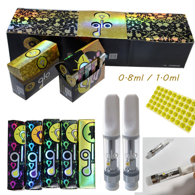 Newest Package Glo Waferz Ceramic Vape Cartridge Empty Vapes Pen Atomizer 510 Thread Cartridges E Cigarettes Carts 0.8ML 1ML Glass Thick Oil Vaporizer Pens Flat Tips
Newest Package Glo Waferz Ceramic Vape Cartridge Empty Vapes Pen Atomizer 510 Thread Cartridges E Cigarettes Carts 0.8ML 1ML Glass Thick Oil Vaporizer Pens Flat Tips