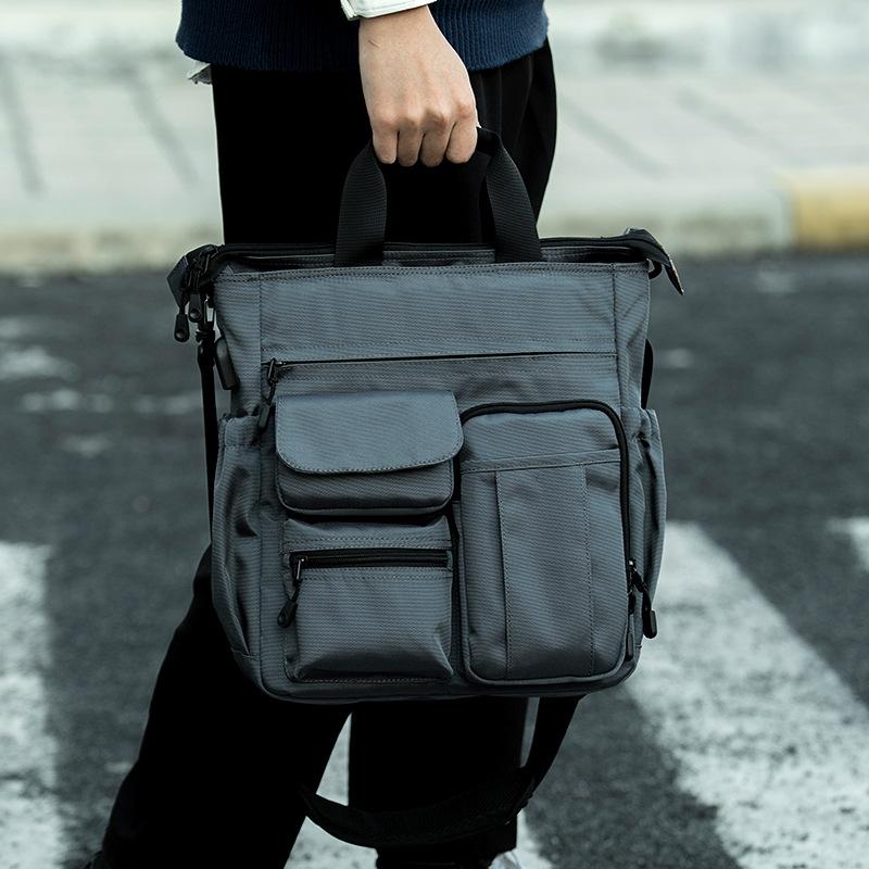 Backpack Shoulder Bag Messenger Bag Laptop Case Business Briefcase Leisure Handbag Multi-Functional Travel Rucksack, Dark grey
Backpack Shoulder Bag Messenger Bag Laptop Case Business Briefcase Leisure Handbag Multi-Functional Travel Rucksack, Dark grey