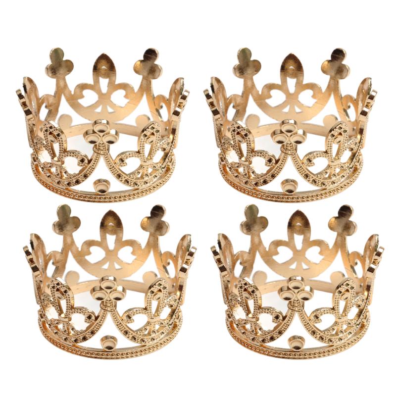 Hair Clips & Barrettes Pack Of 4 Pcs Round Mini Crown Tiara Children Ornaments Jewelry For Wedding Birthday Party Decoration, Golden;silver
Hair Clips & Barrettes Pack Of 4 Pcs Round Mini Crown Tiara Children Ornaments Jewelry For Wedding Birthday Party Decoration, Golden;silver