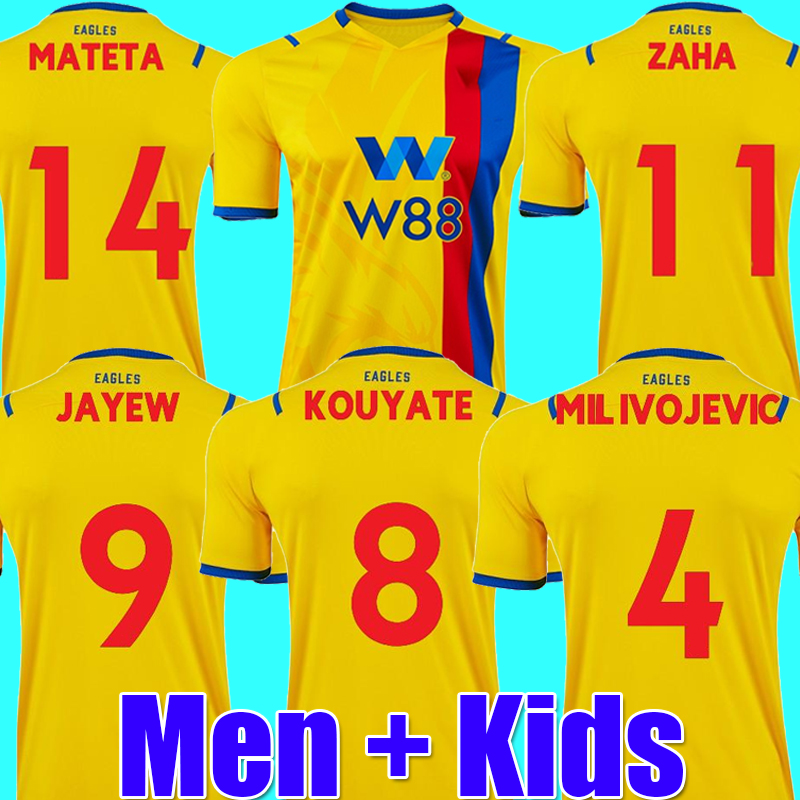 21 22 AWAY CRYSTAL Soccer Jerseys ZAHA EZE PALACE 2021 2022 MILIVOJEVIC J.AYEW BENTEKE MATETA McARTHUR Football Shirt RIEDEWALD Mens Uniform Kids Kit, Black;yellow
21 22 AWAY CRYSTAL Soccer Jerseys ZAHA EZE PALACE 2021 2022 MILIVOJEVIC J.AYEW BENTEKE MATETA McARTHUR Football Shirt RIEDEWALD Mens Uniform Kids Kit, Black;yellow