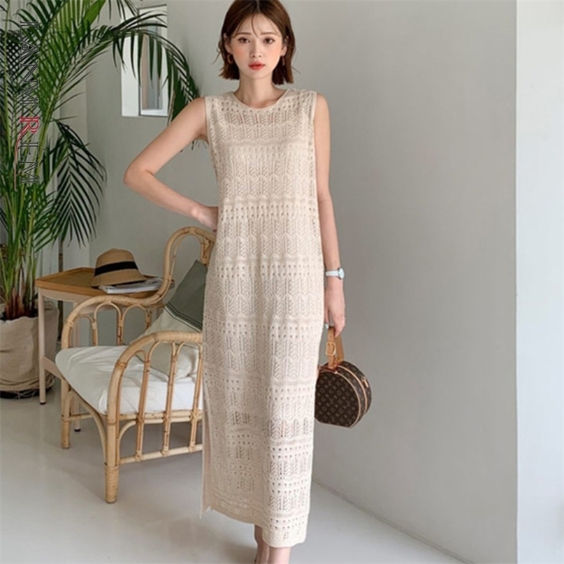 Hollow Out Woven Round Neck Sleeveless Dress With Inner Strap Women Summer Casual Streetwear Dresses 2D1289 210526, Black
Hollow Out Woven Round Neck Sleeveless Dress With Inner Strap Women Summer Casual Streetwear Dresses 2D1289 210526, Black