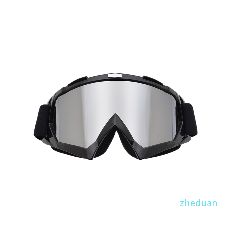 Ski Goggles Winter Motorbike Snow Sports Cross-Country Snowmobile Goggle Sunglasses Anti-Fog UV Men Interchangeable Lens Glasses