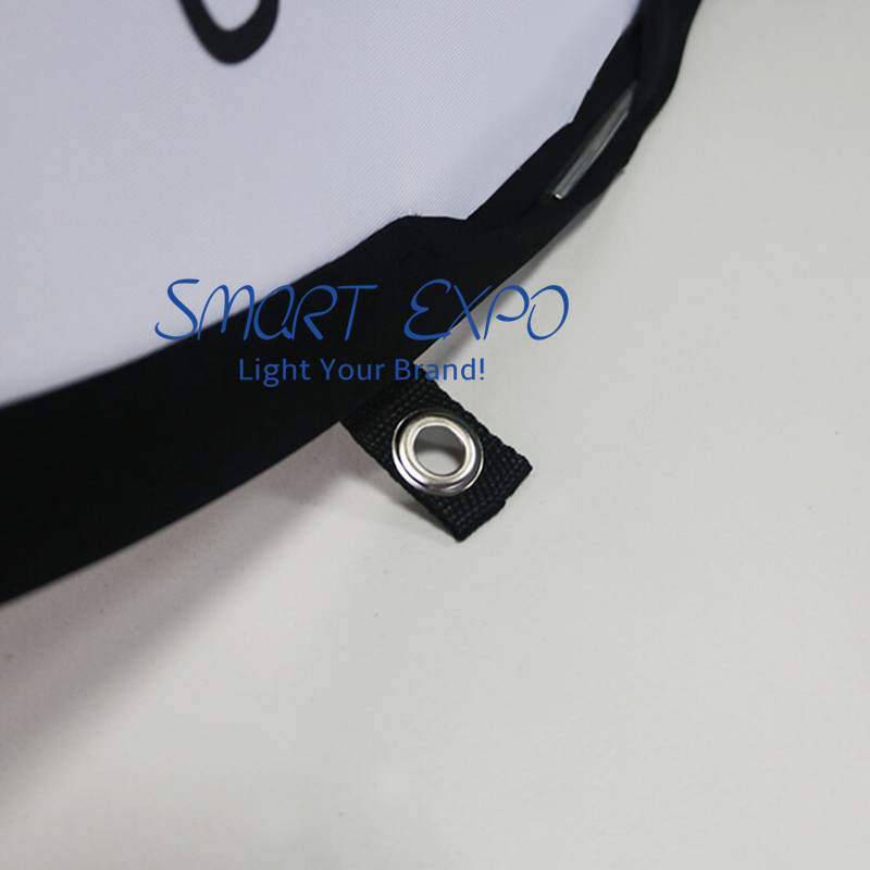 Horizontal Pop Up Banner Double Sided Advertising Display Board Sign W169xH69cm with Custom Prints Portable Carry Bag