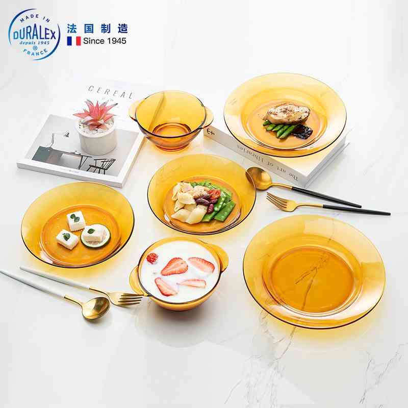 The store manager recommends a 6-Piece of tempered glass drop resistant tableware bowl and plate set for 2 people in France
The store manager recommends a 6-Piece of tempered glass drop resistant tableware bowl and plate set for 2 people in France