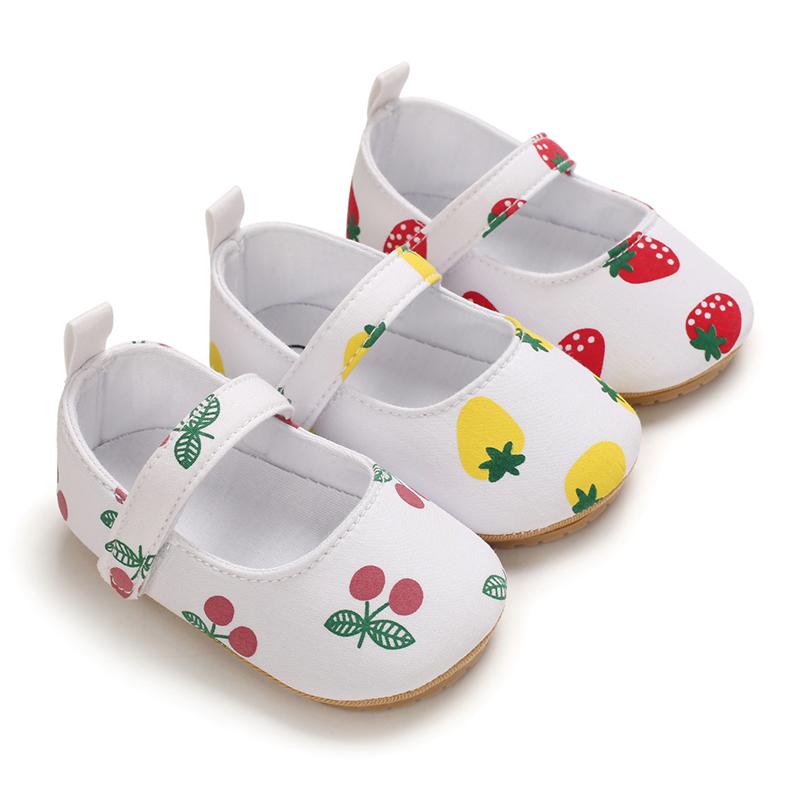 First Walkers 0-18 Months Borns Spring And Autumn Style Lovely Fruit Print Design Rubber Soles Non-Slip Flat Shoes Casual Toddlers
First Walkers 0-18 Months Borns Spring And Autumn Style Lovely Fruit Print Design Rubber Soles Non-Slip Flat Shoes Casual Toddlers