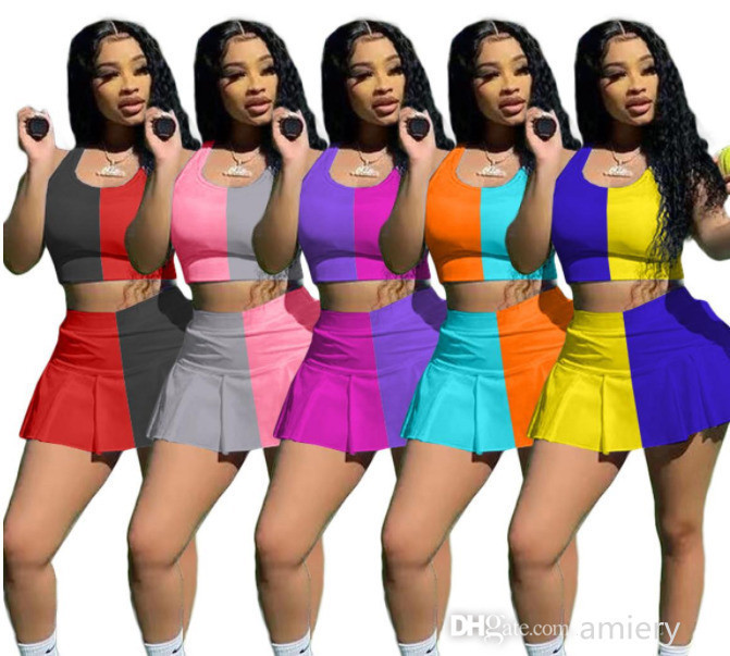 Women Sports Tracksuits Designer Fashion Two Piece Dress T Shirt Shorts Yoga Outfits Summer Sexy Slim Vest Skirt Jogger Sets Plus Size Women Clothing a001, B1-b6;mix or give a list
Women Sports Tracksuits Designer Fashion Two Piece Dress T Shirt Shorts Yoga Outfits Summer Sexy Slim Vest Skirt Jogger Sets Plus Size Women Clothing a001, B1-b6;mix or give a list
