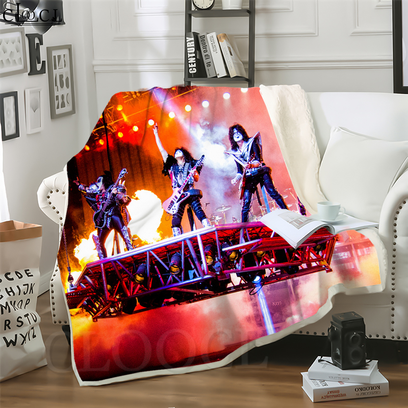 CLOOCL Shock Rock Kiss Band 3D Print Hip-hop Style Air Conditioning Blanket Teens Bedding Throw Blankets Plush Quilt
CLOOCL Shock Rock Kiss Band 3D Print Hip-hop Style Air Conditioning Blanket Teens Bedding Throw Blankets Plush Quilt