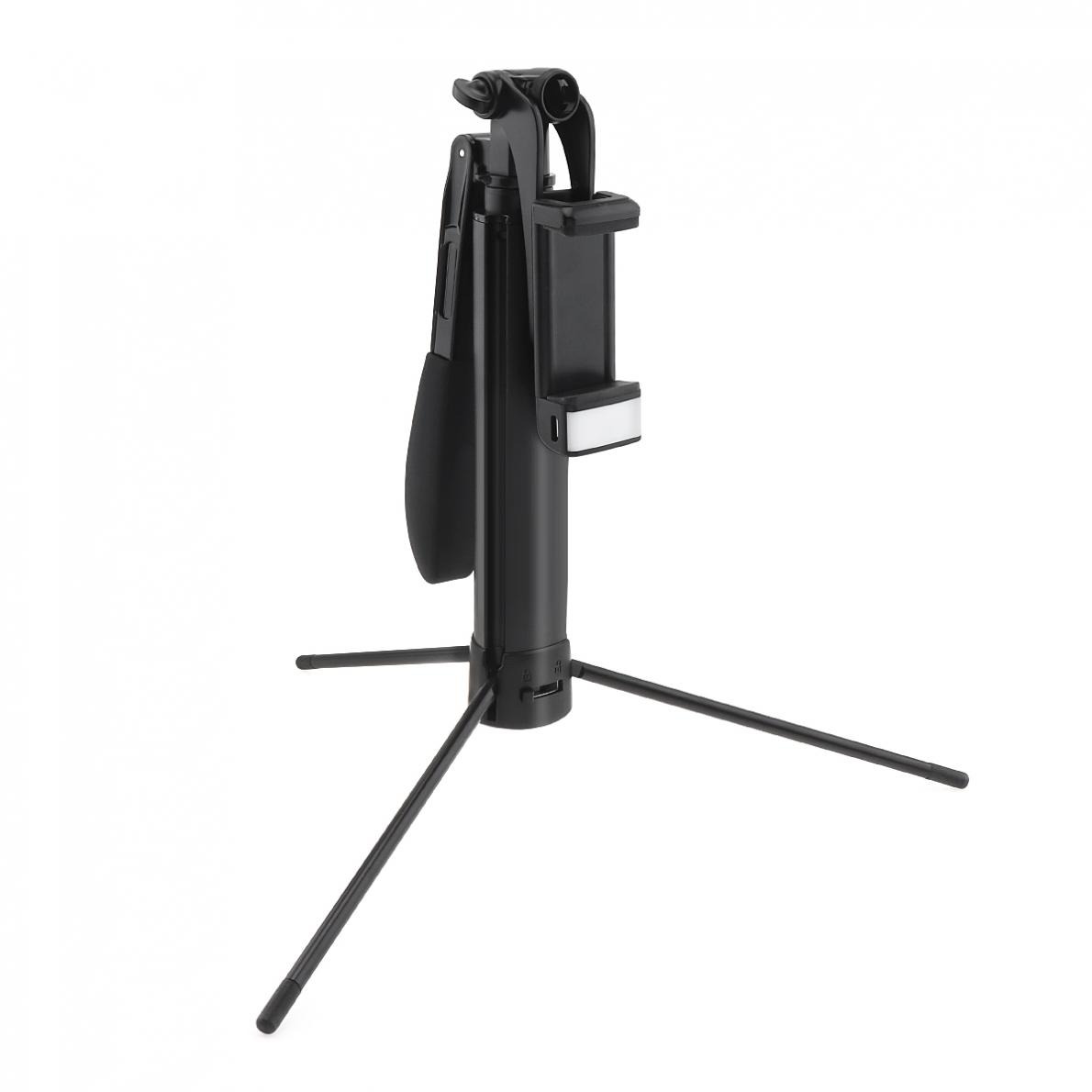 Portable Integrated Selfie Stick Tripod Live Stabilizer with Adjustable Fill Light Mobile Phone Bracket Remote