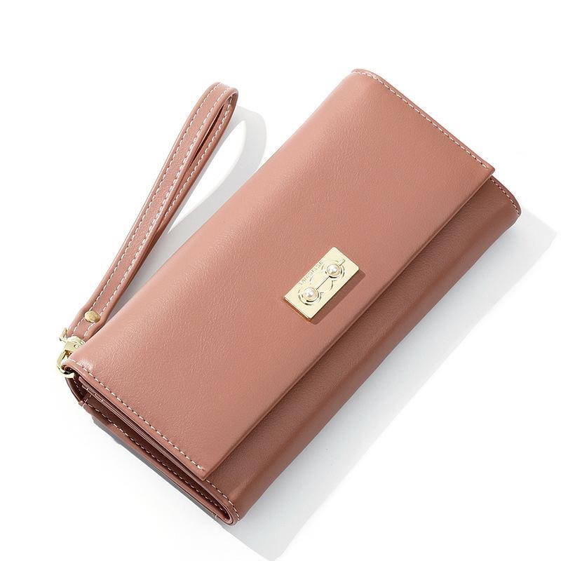 Wallets Women Wallet Multi-function Long Coin Purse Multi Slots Card Holder Luxury Designer Phone Clutch Bag Wristlet Handbag 2021, Black
Wallets Women Wallet Multi-function Long Coin Purse Multi Slots Card Holder Luxury Designer Phone Clutch Bag Wristlet Handbag 2021, Black