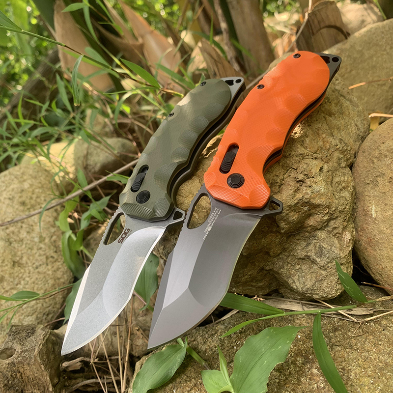 SOG high hardness folding tool CTS-XHP blade, black linen Micarta handle outdoor camping hunting pocket EDC utility knife
SOG high hardness folding tool CTS-XHP blade, black linen Micarta handle outdoor camping hunting pocket EDC utility knife