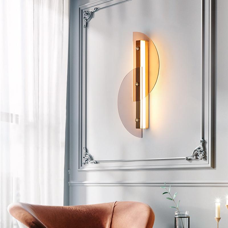 Jmzm Modern Creative Glass Wall Lamp Background Wall Decoration Living room Nordic Staircase Aisle Bedroom Bedside Lamp
Jmzm Modern Creative Glass Wall Lamp Background Wall Decoration Living room Nordic Staircase Aisle Bedroom Bedside Lamp