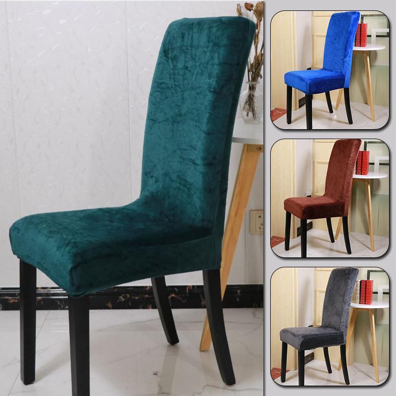 Solid Color Stretch Elastic Dustproof Slipcovers Decorative Chair Covers For Home Dining Room Party Banquet Decoration Supplies
Solid Color Stretch Elastic Dustproof Slipcovers Decorative Chair Covers For Home Dining Room Party Banquet Decoration Supplies