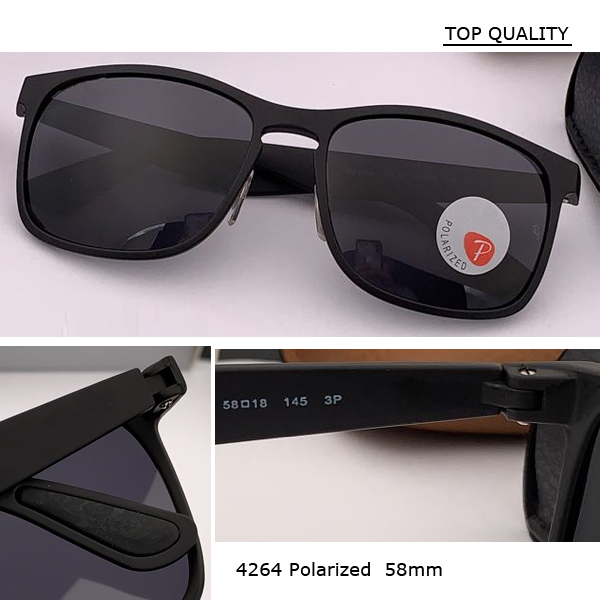 2021 top BRAND Design NEWest 4264 Sunglasses Men Polarized UV400 Square Goggles Male Sun Glasses Women Female Vintage Driving 58mm Eyewear gafas
2021 top BRAND Design NEWest 4264 Sunglasses Men Polarized UV400 Square Goggles Male Sun Glasses Women Female Vintage Driving 58mm Eyewear gafas