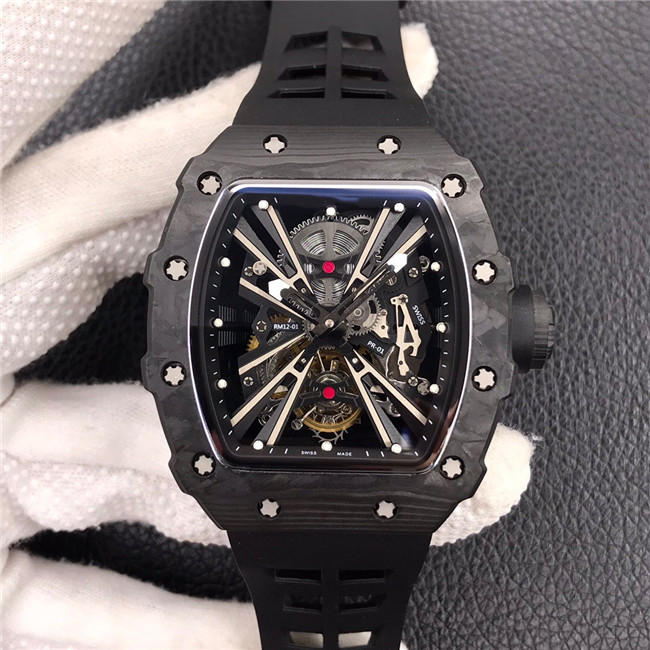 KV-Factory Rm12-01Watches Limited Editions High Accuracy Real Tourbillon Movement NTPT Carbon Fiber Textured Case 3Pa Domestic Waterproof Requirements, Slivery;brown
KV-Factory Rm12-01Watches Limited Editions High Accuracy Real Tourbillon Movement NTPT Carbon Fiber Textured Case 3Pa Domestic Waterproof Requirements, Slivery;brown