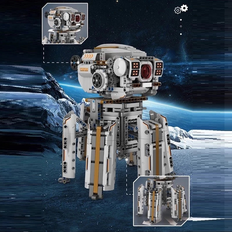 MOULD KING The APP RC Motor Uranus Heka Building Blocks Star Plan Model Assembly Bricks Kid Educational Birthday Toys Christmas Gifts