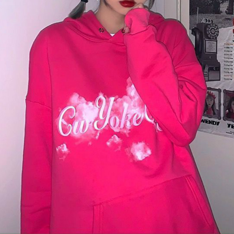 2021 New Deeptown Style Hoodies Harajuku Print Sweatshirt Long Sleeve Tops Streetwear Fashion Plus Veet Hoodie Women Mmf0, Red
2021 New Deeptown Style Hoodies Harajuku Print Sweatshirt Long Sleeve Tops Streetwear Fashion Plus Veet Hoodie Women Mmf0, Red