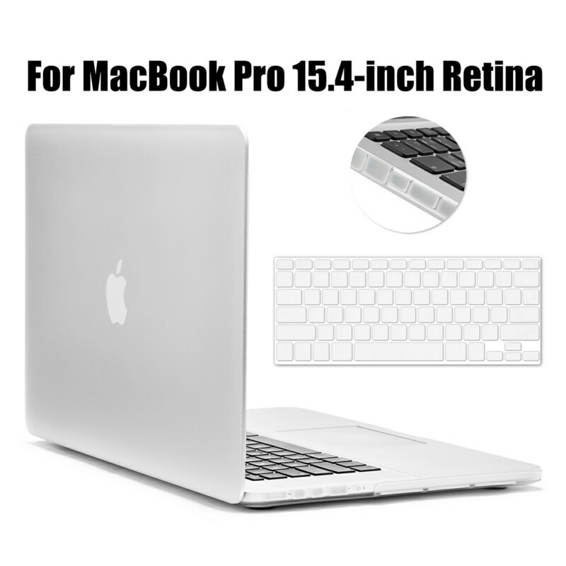 LENTION Hard Case for 15-inch MacBook Pro Retina, with Keyboard Cover, Dust-Blocking Port Plugs, Matte Finish Case with Rubber Feet (White)
LENTION Hard Case for 15-inch MacBook Pro Retina, with Keyboard Cover, Dust-Blocking Port Plugs, Matte Finish Case with Rubber Feet (White)