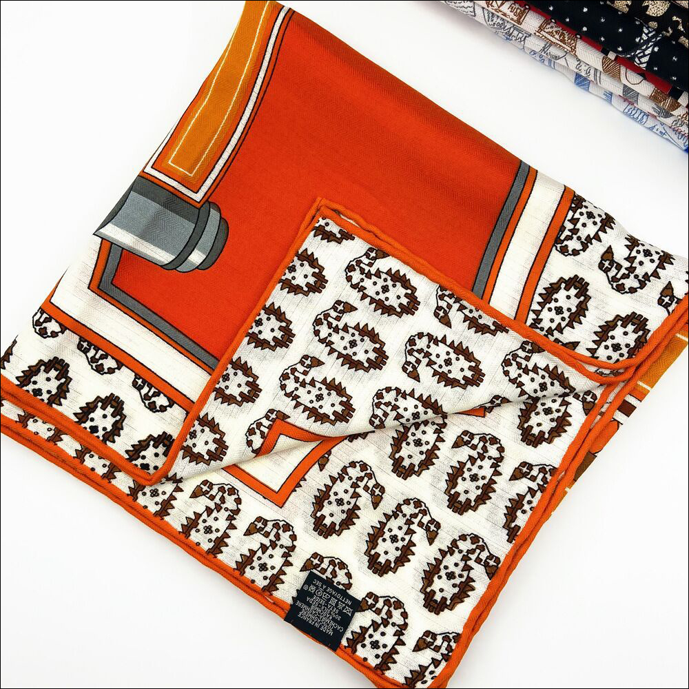 Cashmere And Silk Pashmina Cashmere Scarf Hand Rolled Scarf Vintage Silk Cashmere Scarf Shawl Carriage Print Stole