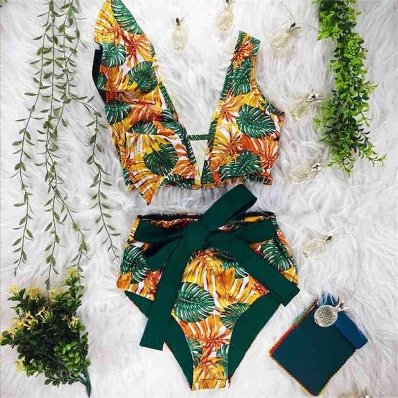High Waist Bikini Swimwear Women Swimsuit Push Up Bathing Suit Biquini Ruffle Summer Beach Wear L10 210702, L10-1
High Waist Bikini Swimwear Women Swimsuit Push Up Bathing Suit Biquini Ruffle Summer Beach Wear L10 210702, L10-1