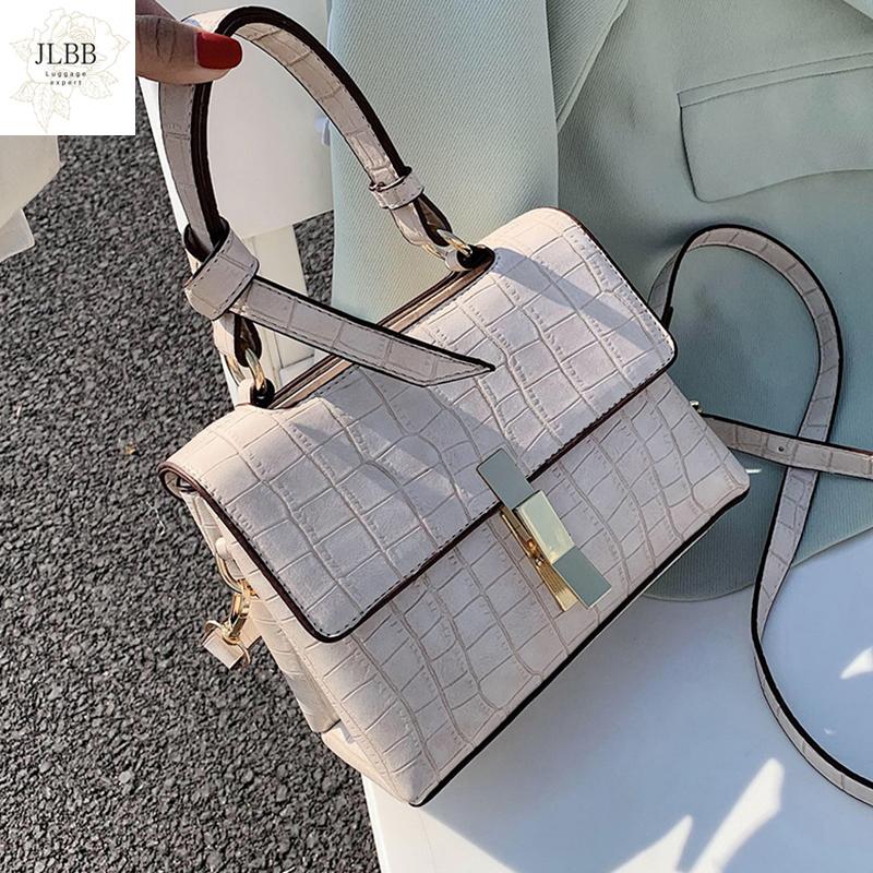 Stone Pattern Women's Handbags Luxury Pu Leather Crossbody Bags for Women 2021 Chic Lock Solid Color Female Travel Shoulder Bag, Beige
Stone Pattern Women's Handbags Luxury Pu Leather Crossbody Bags for Women 2021 Chic Lock Solid Color Female Travel Shoulder Bag, Beige
