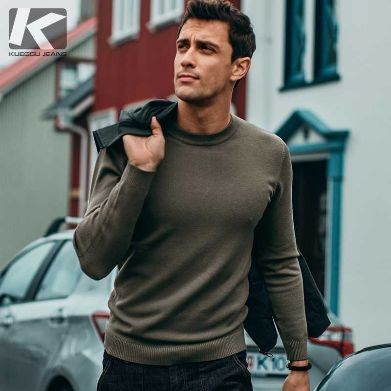 KUEGOU Autumn Cotton Plain Gray Sweater Men Pullover Casual Jumper For Male Wear Brand Knitted Korean Style Clothes 8921 210202, Yellow
KUEGOU Autumn Cotton Plain Gray Sweater Men Pullover Casual Jumper For Male Wear Brand Knitted Korean Style Clothes 8921 210202, Yellow