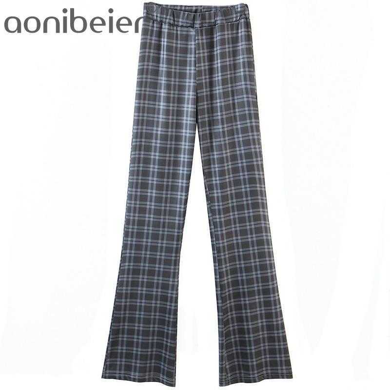 Women Long Trousers Summer Fashion Elastic High Waist Checked Pant Casual Straight Plaid Pants Female Bottoms 210604, Tops
Women Long Trousers Summer Fashion Elastic High Waist Checked Pant Casual Straight Plaid Pants Female Bottoms 210604, Tops