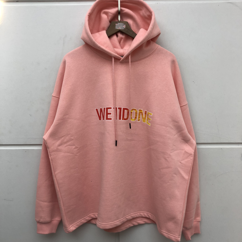 2021 New Oversize We11done Women Streetwear Black Green Pink Welldone Hoody Pullover Clothes Men Thick Hoodie 71nd
2021 New Oversize We11done Women Streetwear Black Green Pink Welldone Hoody Pullover Clothes Men Thick Hoodie 71nd