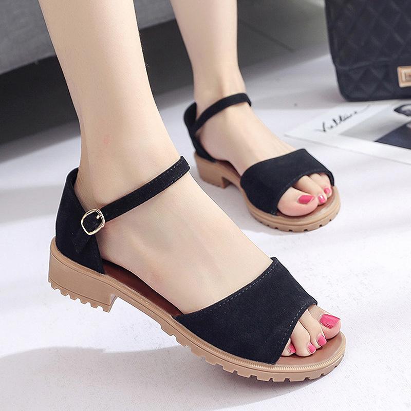 Summer Women Sandals New Shoes Woman Thick Bottom Breathable Heels Sandals Casual Comfortable Outdoor Sandalen Dames Women Shoes, Gray
Summer Women Sandals New Shoes Woman Thick Bottom Breathable Heels Sandals Casual Comfortable Outdoor Sandalen Dames Women Shoes, Gray