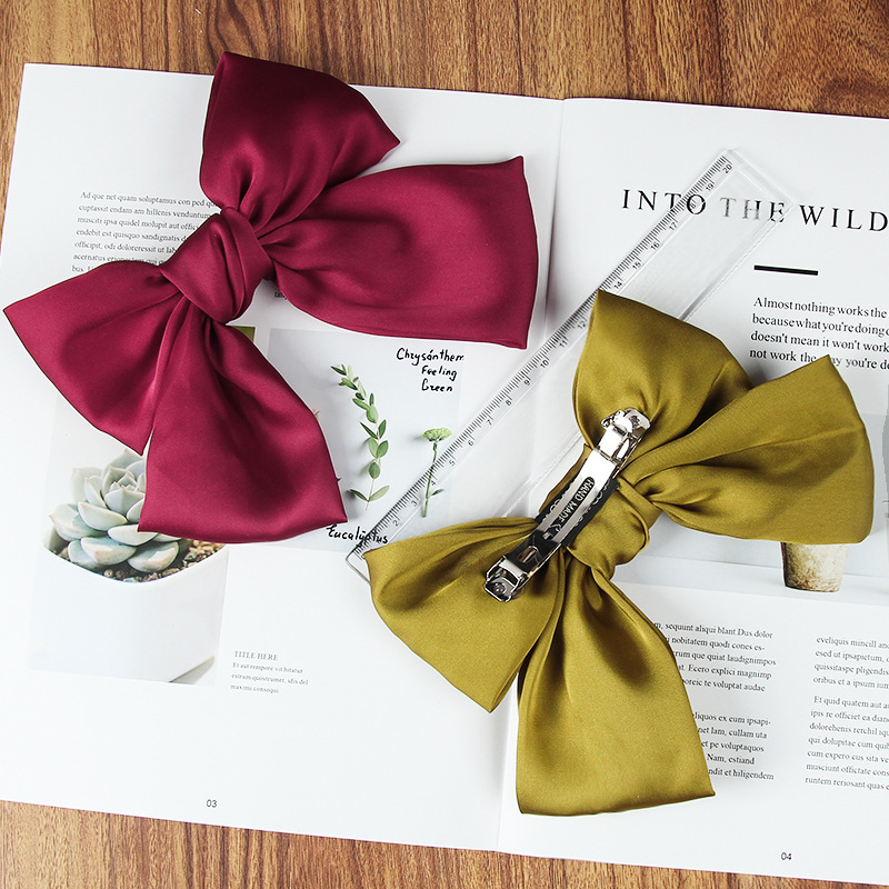 Cloth Bowknot Hair Clip barrettes Woman Bobby Pins Fashion Jewelry for Women Girls Will and Sandy
Cloth Bowknot Hair Clip barrettes Woman Bobby Pins Fashion Jewelry for Women Girls Will and Sandy