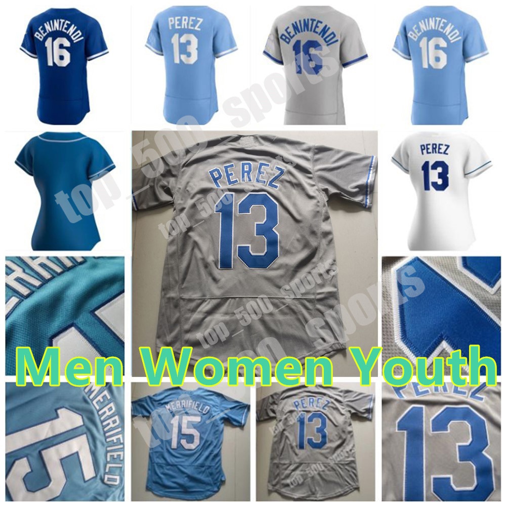 Custom Royals Jersey Salvador Perez Whit Merrifield George Brett Jorge Soler Hunter Dozier Danny Duffy Adalberto Mondesi Nicky Lopez O'Hearn Kennedy Kansas City, Colour 16
Custom Royals Jersey Salvador Perez Whit Merrifield George Brett Jorge Soler Hunter Dozier Danny Duffy Adalberto Mondesi Nicky Lopez O'Hearn Kennedy Kansas City, Colour 16